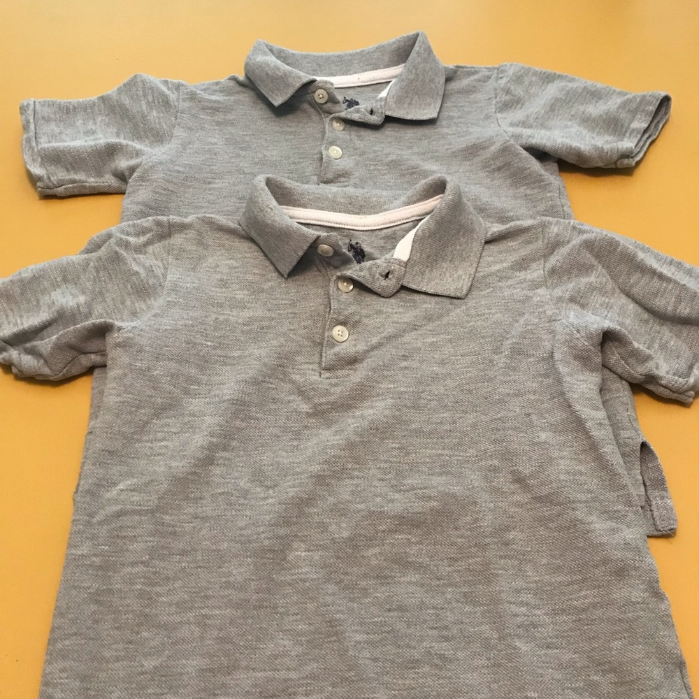 Gray Boy Uniform Shirts